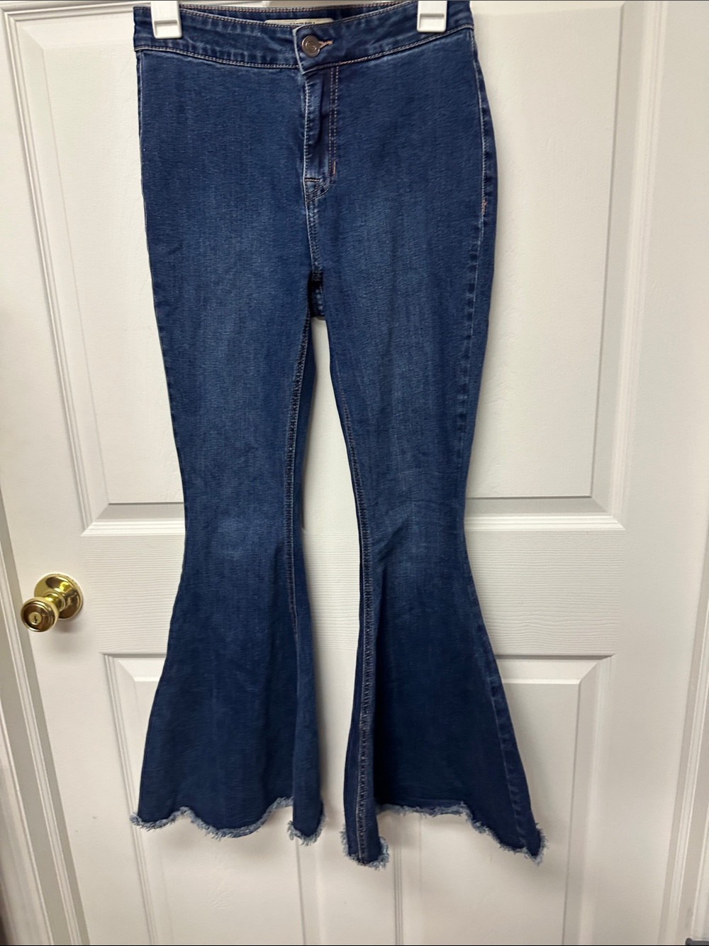 Rock&Roll Denim Bargain Button Bell Jeans size 26/30